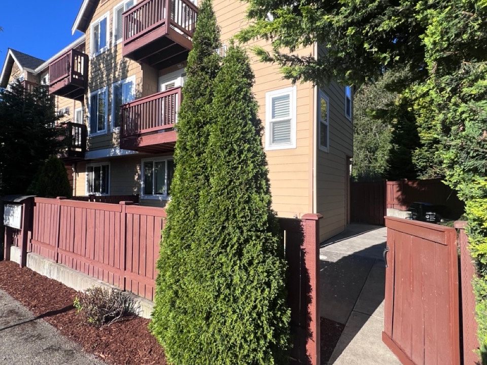 Private entry courtyard features low maintenance yard.