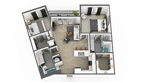 Floor plan B4