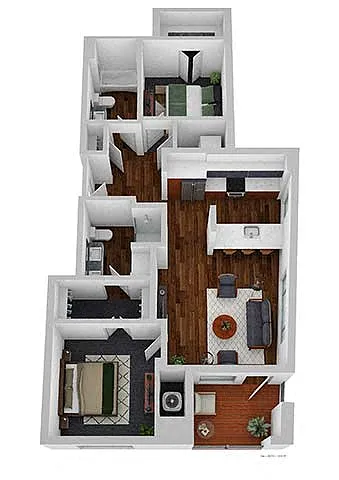 Floor plan Dax