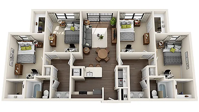 Floor plan Progressive