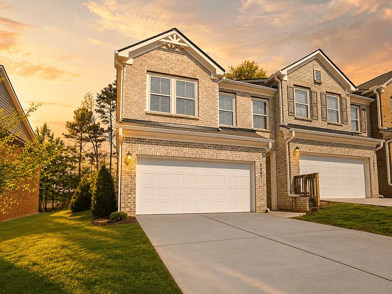 Exterior shot of the Jefferson floorplan.