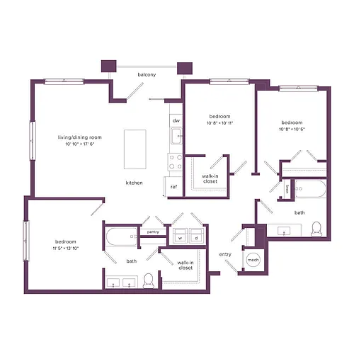 Floor plan C1