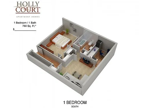 Floor plan 1SR
