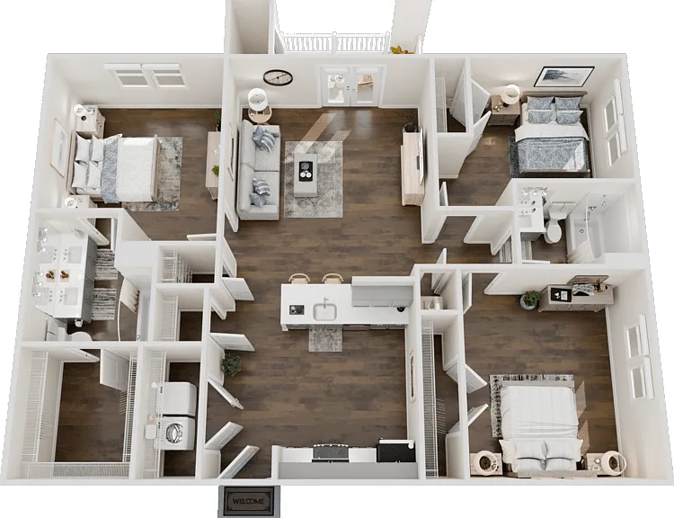 Clarendon II Floorplan Diagram
