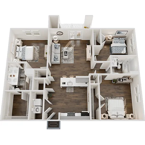 Floor plan Clarendon II