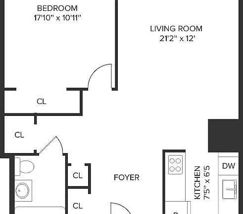 2nd image of 300 Mercer St APT 12K