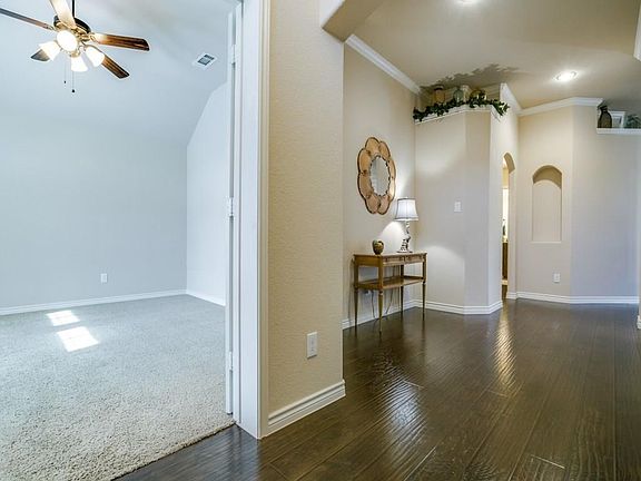 Double doors lead to nice sized study....can be used as play room!