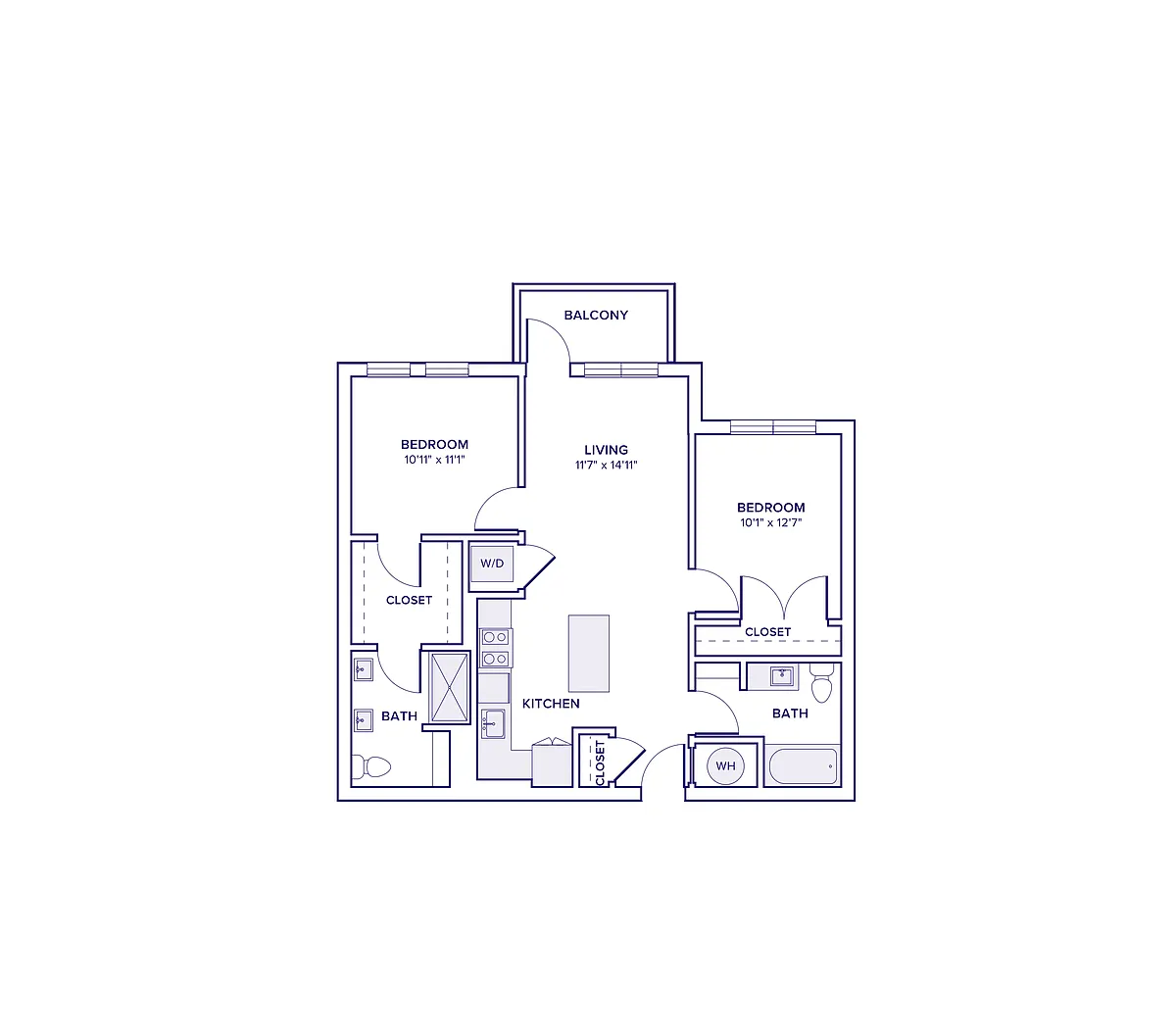 Floor plan B01
