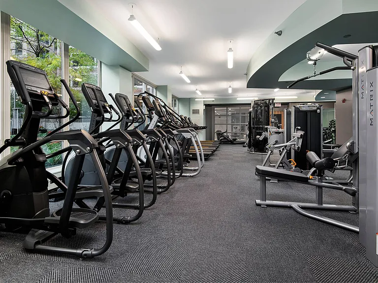 Fitness Club with Cardio Equipment
