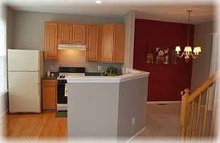 Kitchen to dining room