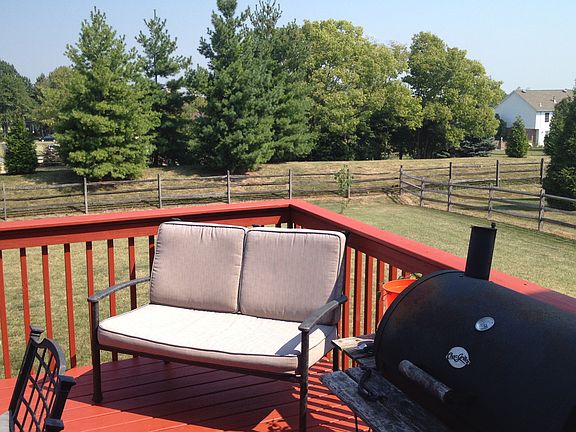 View from back deck