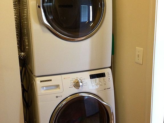 Upgraded LG steam washer and dryer