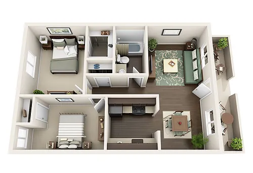 Floor plan B1