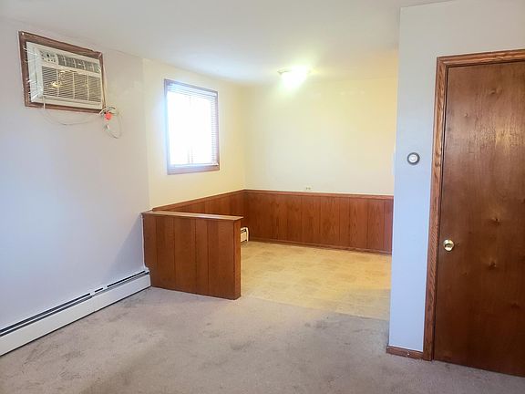 Partial view of living room, dining area