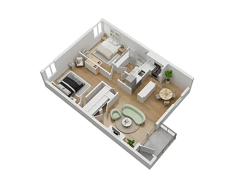 Floor plan Alafia River+