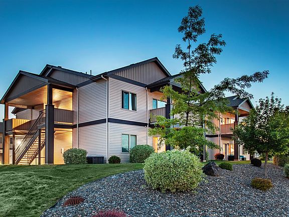 Well lit at night time