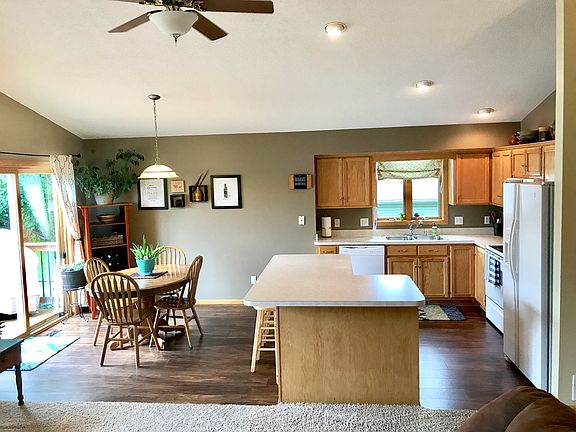 Open Concept: Kitchen/Dining