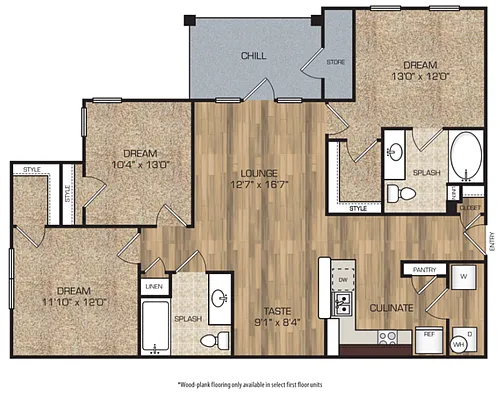 Floor plan 3X2