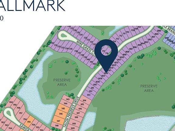 Location of this home within Talon Preserve