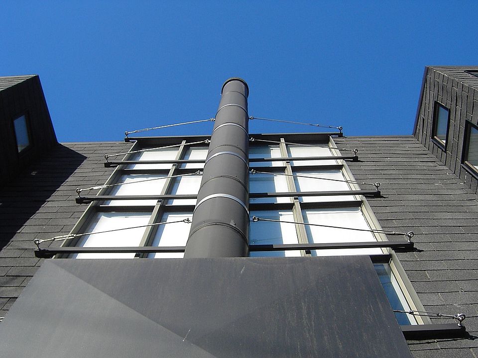 view from street level