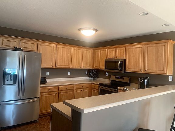 Open kitchen/living area