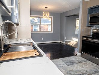 Kitchen, Dining Room view