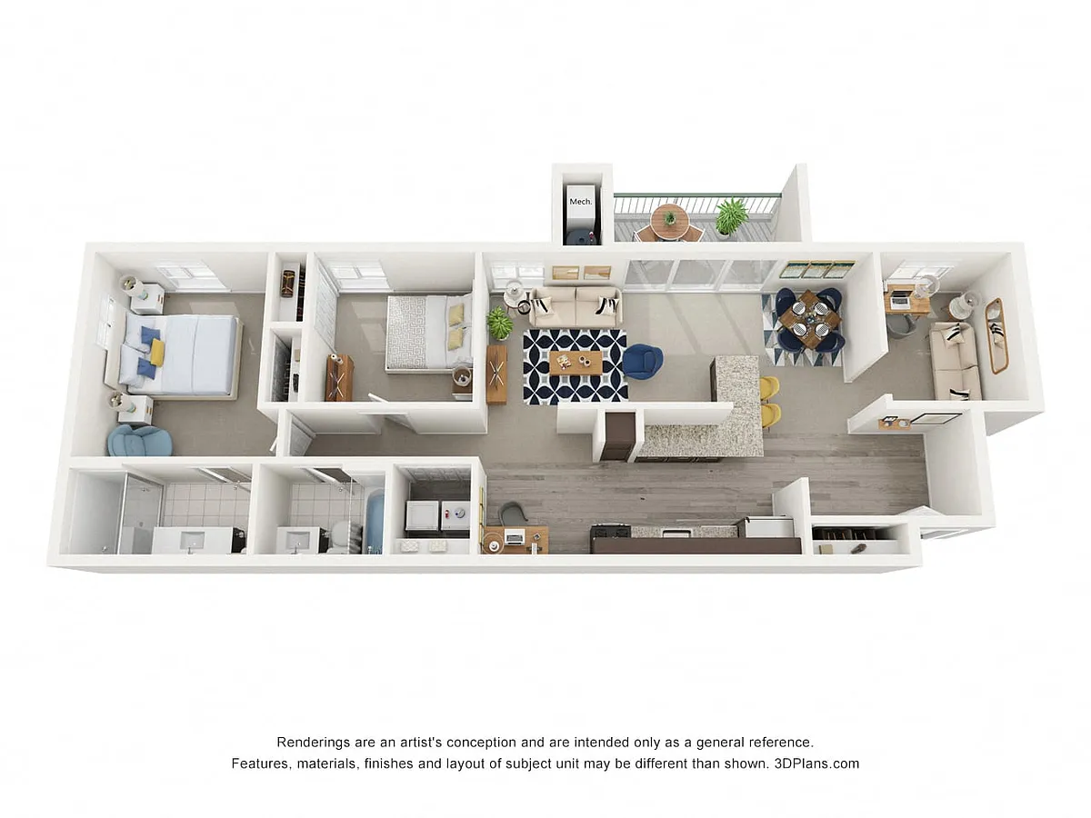 Floor plan Clarendon