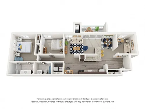 Floor plan Clarendon