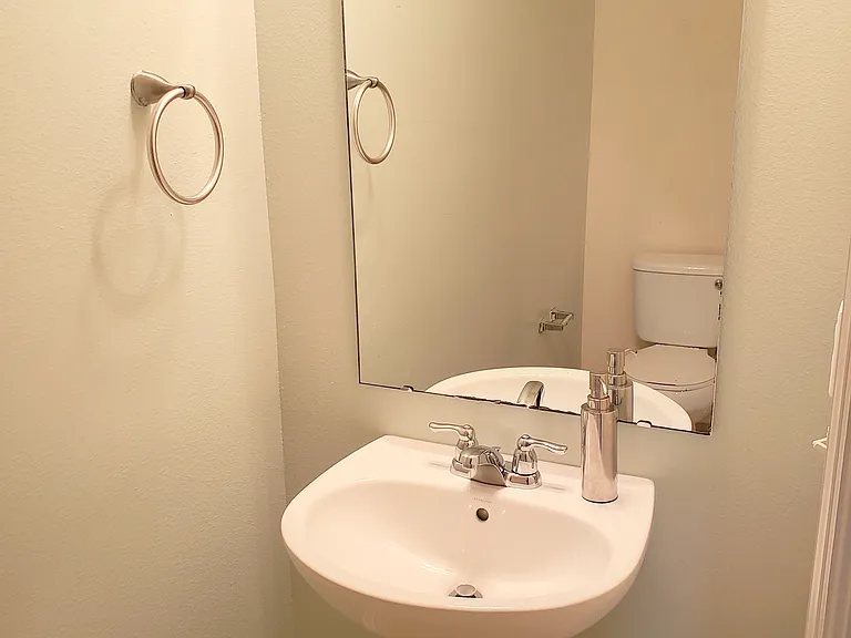 HALF BATH DOWN STAIRS