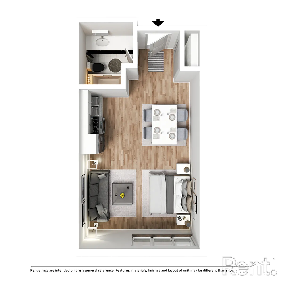 Floor plan Brass