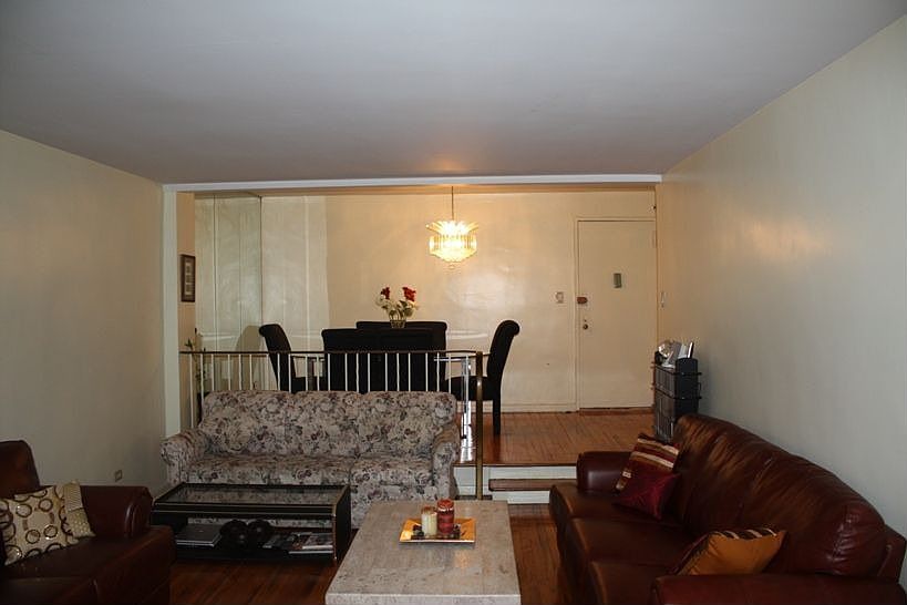 Living room and foyer