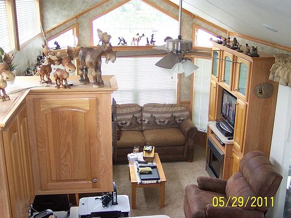 View of Living room from loft