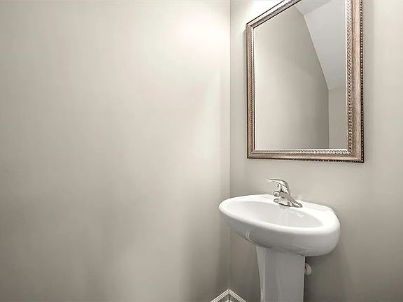 Half bathroom on main floor
