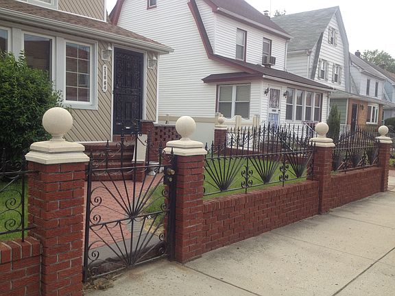 Brick work and walkway