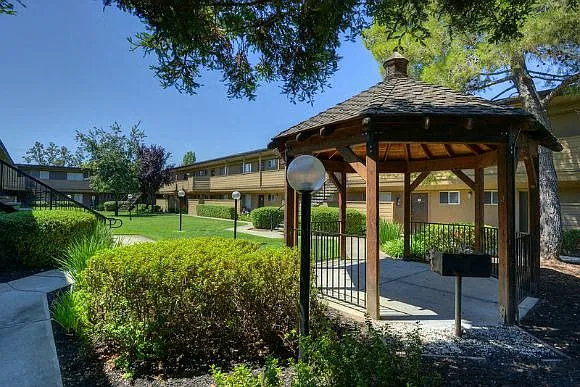 Outdoor Courtyard with Gazebo