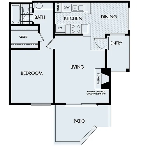 Floor plan Woodbridge Plan 1C
