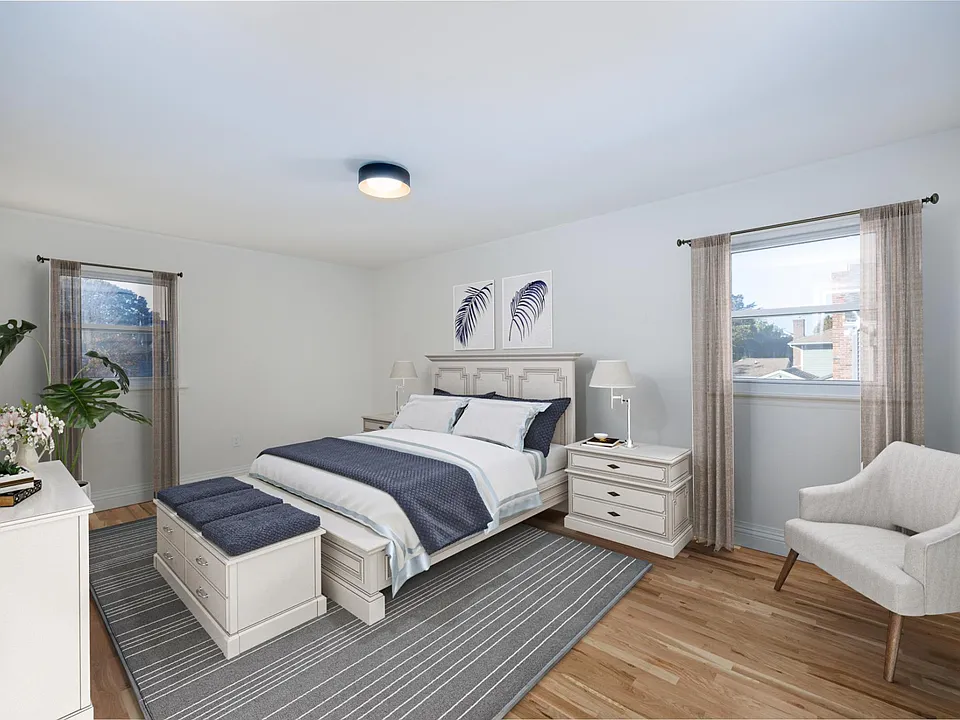 King Size Primary with Brand New Bath