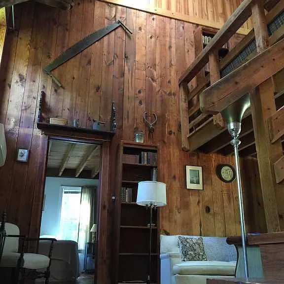 1901 Bungalow - yes, that is the saw they used to cut the timbers