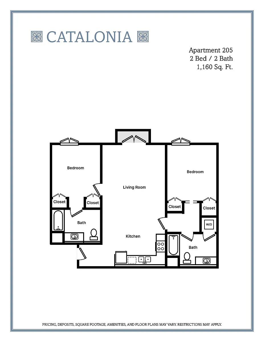 Floor plan C1 - 205