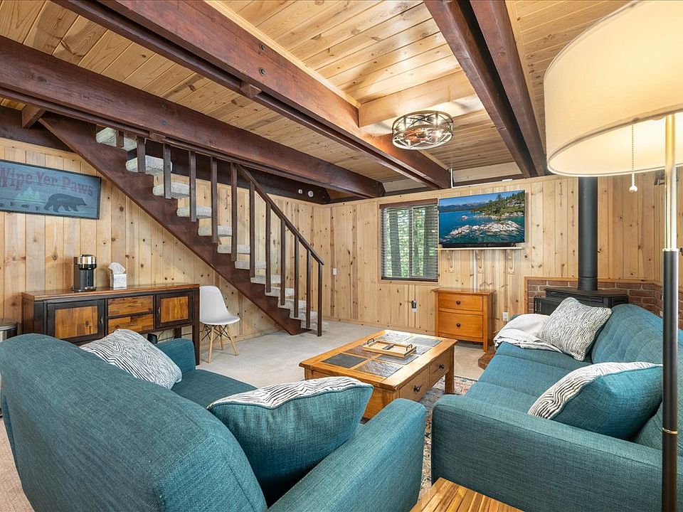 Freshly remodeled with 2 living areas, ceiling fans in every room, and still capturing that quaint Tahoe cabin feel! Fully furnished & utilities included.