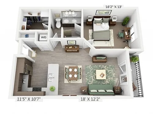Floor plan A3a