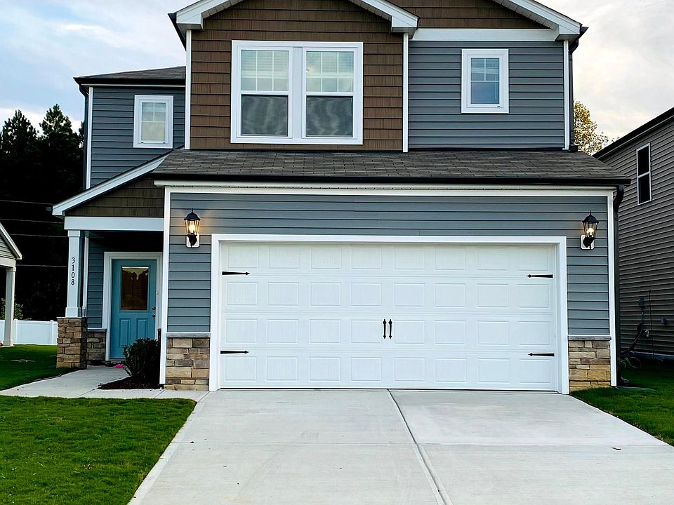 Front view of the home