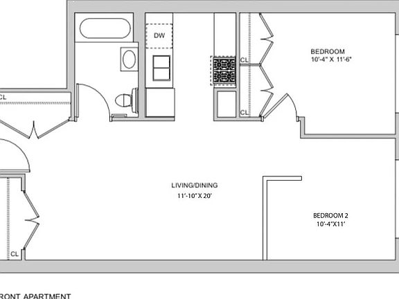 2nd image of 46 W 14th St APT 4f