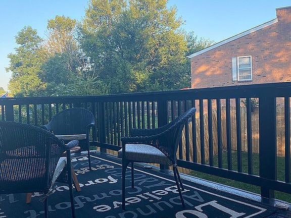 View from rear deck 