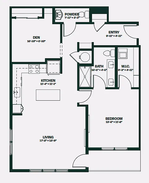 Floor plan B1