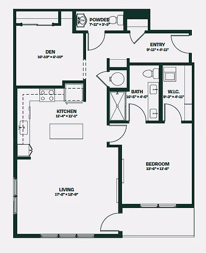 Floor plan B1