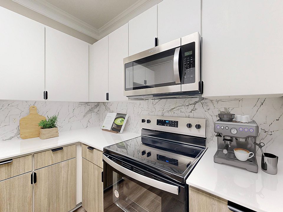 Kitchen with newly renovated amenities