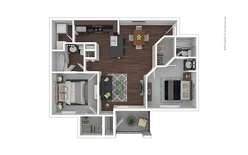 Floor plan The Beechnut - Renovated