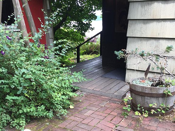 Path to back door.