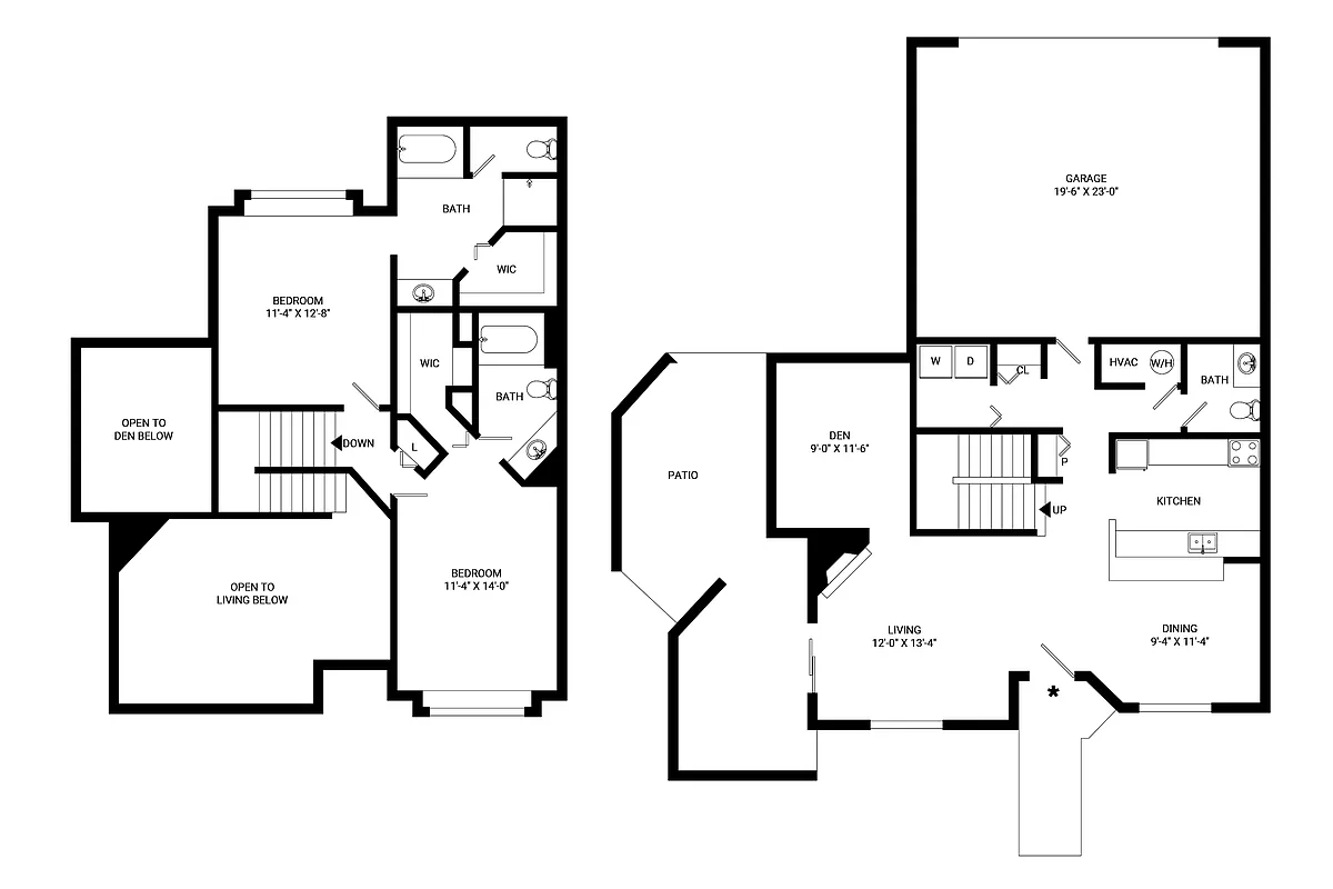Floor plan Pyramid Townhome
